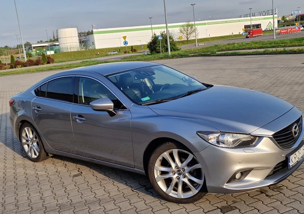 Mazda 6 cena 45700 przebieg: 253000, rok produkcji 2014 z Opalenica małe 191